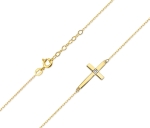 Złota celebrytka 0,585 C-27 Brylant 0,005 ct