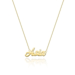 Celebrytka z imieniem ASIA 0,585 brylant 0,005 ct
