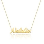 Celebrytka z imieniem NATALIA 0,585 brylant 0,005 ct