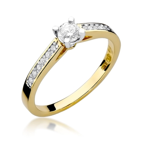 Pierścionek W-52 Diament 0,30ct