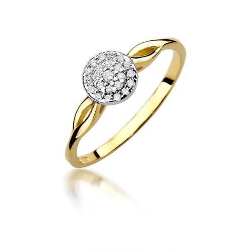 Pierścionek W-421 0,12ct