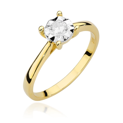 Pierścionek W-447 0,20ct