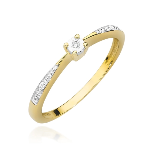 Pierścionek W-465 0,02ct