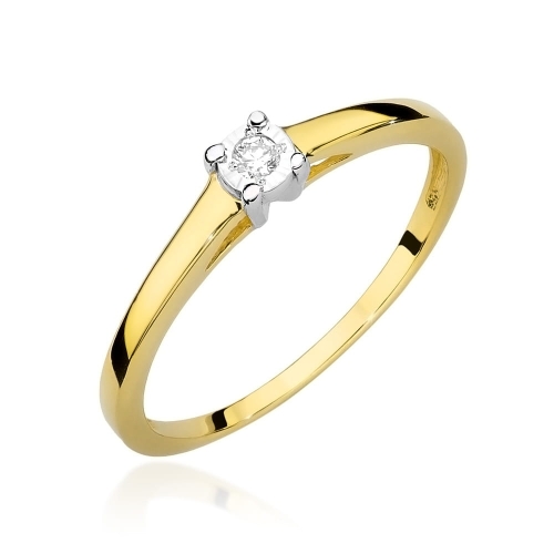 Pierścionek W-471 0,03ct