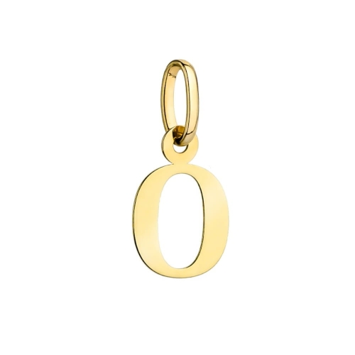 Zawieszka złota literka O