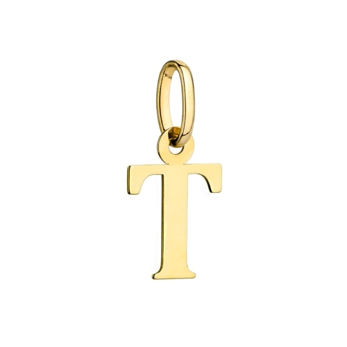 Zawieszka złota literka T