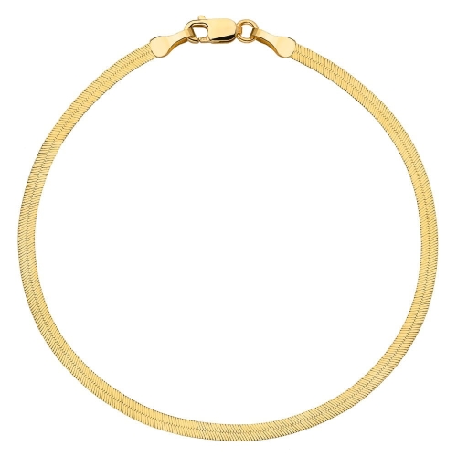 Bransoletka złota taśma - 2,5 mm