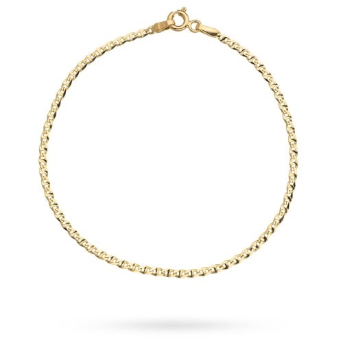 Bransoletka pr. 585 splot gucci 18,5 cm