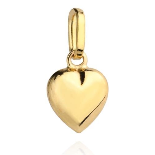 Zawieszka wisiorek serce pusta pr. 585