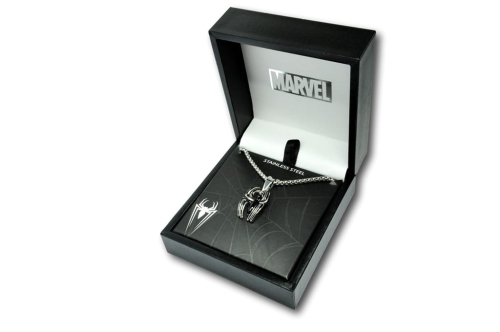 Naszyjnik męski stal nierdzewna SPIDERMAN MAŁY 56 cm