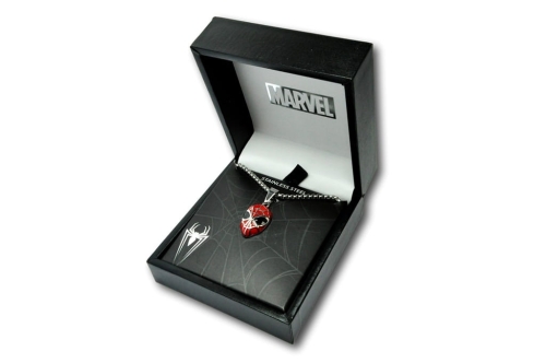 Naszyjnik męski stal nierdzewna SPIDERMAN MARVEL mały - 56 cm