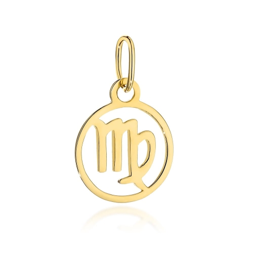 Zawieszka złota znak zodiaku PANNA pr. 333