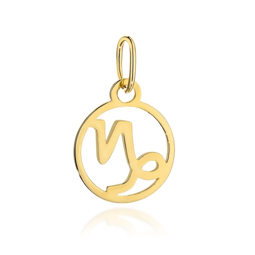 Zawieszka złota znak zodiaku KOZIOROŻEC pr. 333