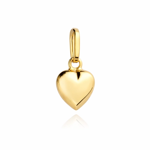 Zawieszka wisiorek serce pusta pr. 375