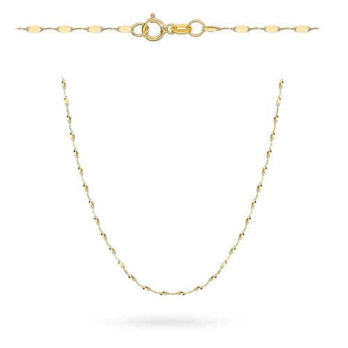 Naszyjnik złoty - finezja pr. 375