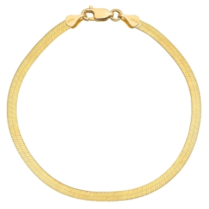 Bransoletka złota taśma - 3,5 mm